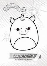 Squishmallows Coloring Pages Esmerelda Print Printable Xcolorings Noncommercial Individual Only Use sketch template