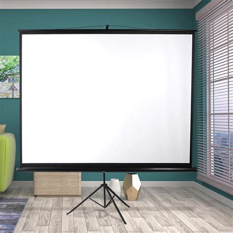 projector screen tripod stand home outdoor screens cinema portable hdd bunnings