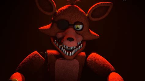 [fnaf Sfm] Unwithered Foxy Jumpscare New Model Youtube