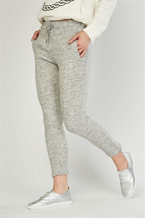 grey slim fit joggers