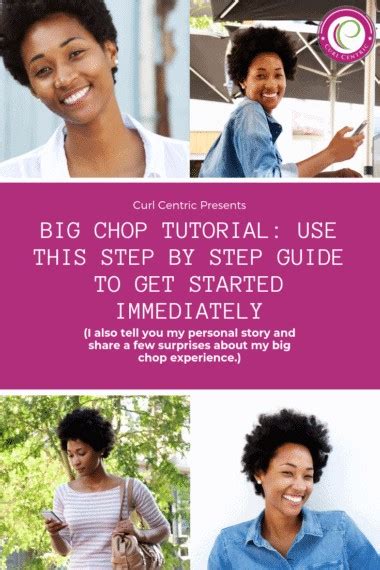 big chop tutorial diy step by step guide to get started immediately