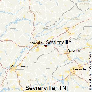 places    sevierville tennessee