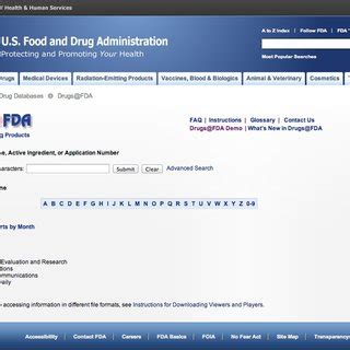 access  process fda drug approval packages