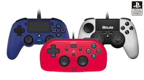 series  smaller licensed ps controllers launch  month  europe push square