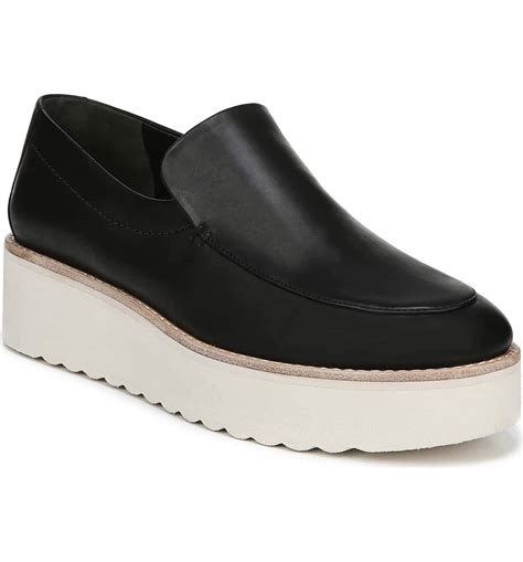 vince zeta platform loafer platform loafers casual shoes women loafers  women
