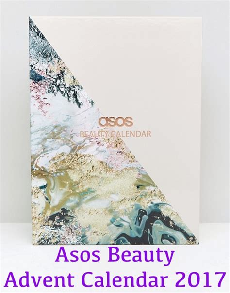 asos beauty advent calendar  contents ships worldwide cosmetopia digest beauty  makeup