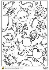 Coloriage Planete Extraterrestres Coloriages Dessin Espace Imprimer Colorier Folie Planète Hugolescargot Monstres Terrestres sketch template