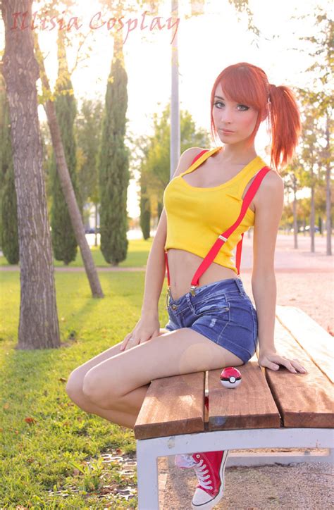 Misty Cosplay Sexy Pokeball On My Bench Starring Maryraine