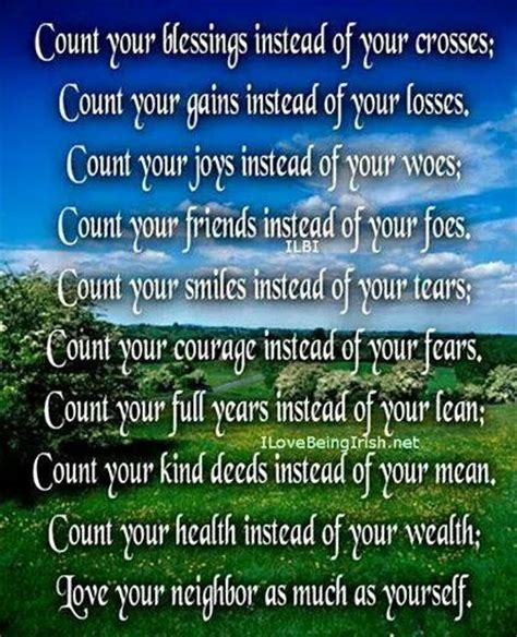 count your blessings ♣ we are irish pinterest count irish blessing and irish