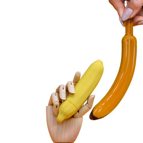 banana dildo and vibrator vegantoys