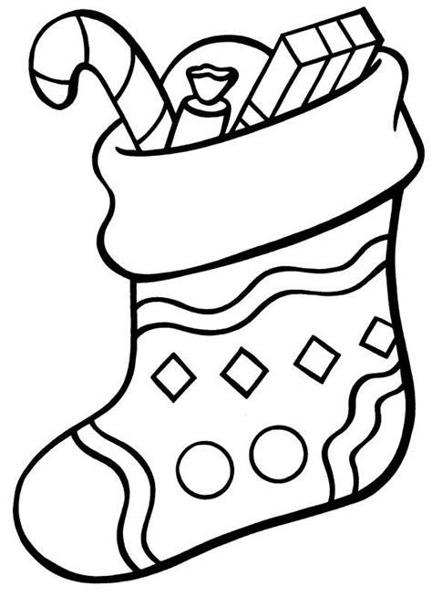 christmas stocking coloring pages christmas coloring sheets