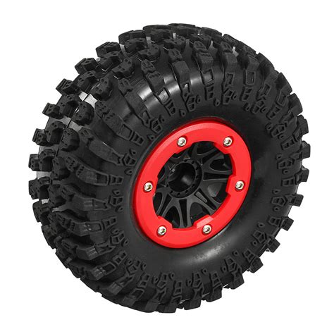 pcs   rim rubber tyre tire rc car wheel   crawler axial price  euro