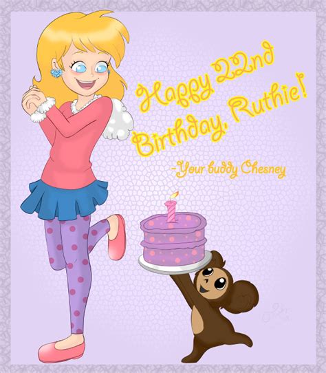 happy birthday ruthie   chesney  deviantart