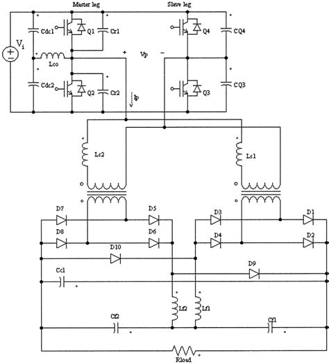 schematic   isolated loss limited dcdc converter  scientific diagram