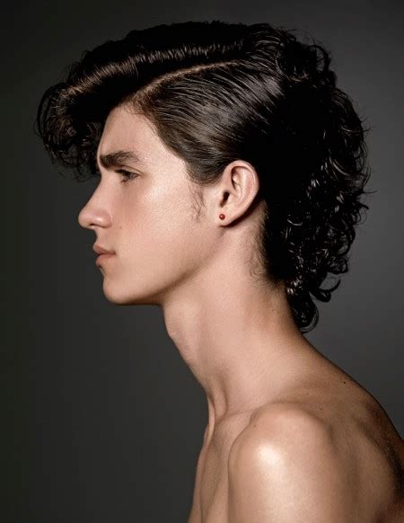 guy patrick rocks curly hairstyles for kimber capriotti shoot the