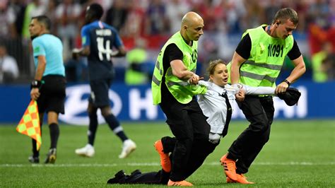 Pussy Riot Claim Responsibility For World Cup Final Pitch Invasion