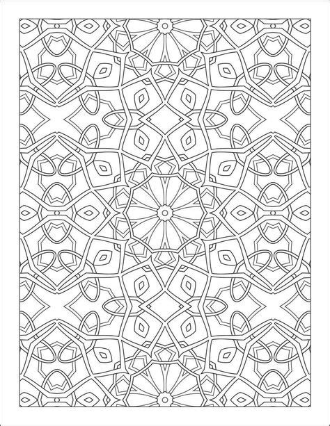 pattern coloring pages