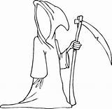 Reaper Hellokids Grim Decoloring sketch template