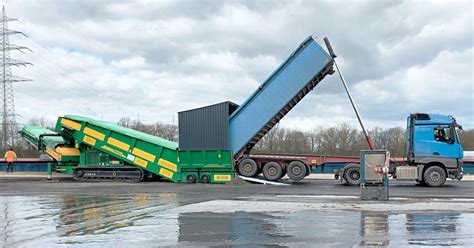 truck unloader  fast loading  bulk material mineral processing