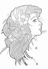 Gypsy Girl Tattoo Drawing Coloring Girls Tattoos Traditional Book Deviantart Flowers Vintage sketch template
