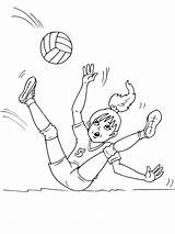 Volley Partage Imprime Télécharge sketch template