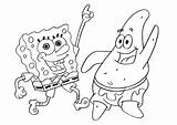 Spongebob Coloring Bob Sponge Pages Patrick Kids Printable Dancing Cartoon Drawing Squarepants Sheets Rocks Print Disney Cartoons Fun Pop Characters sketch template