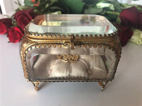 Antique French Jewelry Box Casket Urban Witches