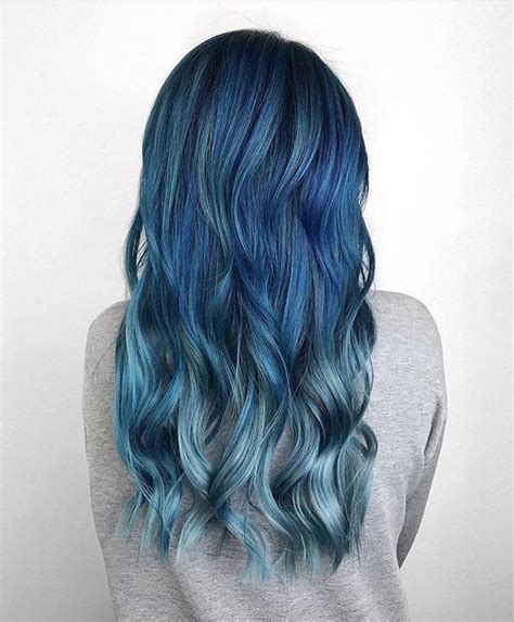ombré blue long hair styles new hair hair