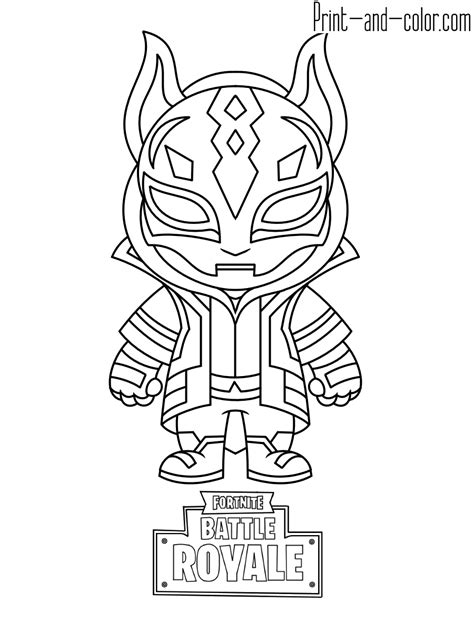 fortnite coloring pages season  skins