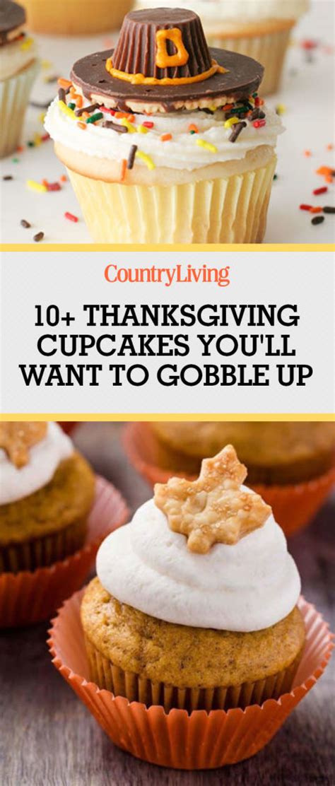 12 easy thanksgiving cupcakes cute decorating ideas and recipes for