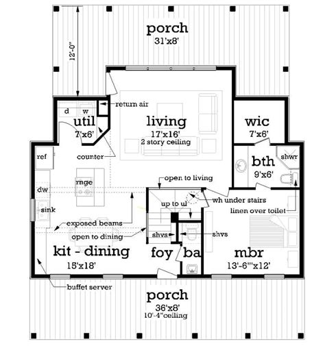 southern style house plan  white oak manor plan