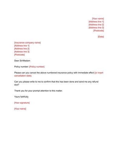 contract cancellation letter samples   ms word