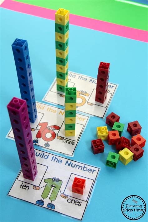kindergarten math numbers   planning playtime