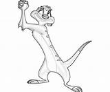 Timon Coloring Pages Happy Another Jozztweet sketch template
