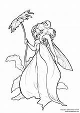 Selina Fenech Enchanted Hadas Duendes Fairies Mermaids Coloringhome sketch template