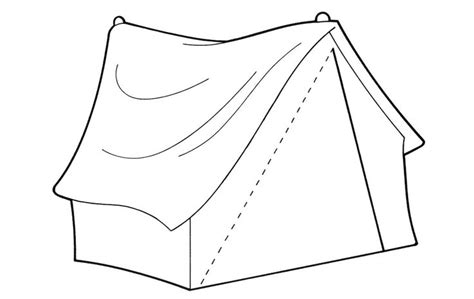 tent template maths paper paper template camping theme