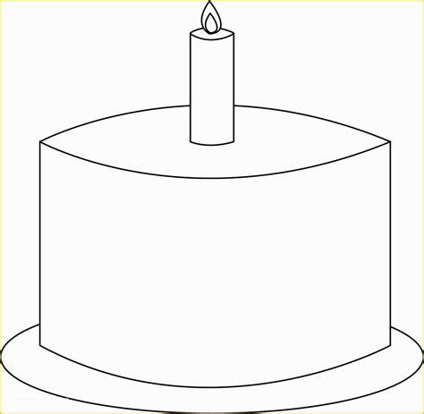 printable cake templates     birthday cake blank template