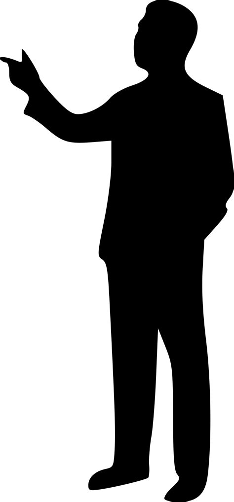 standing silhouette png png image collection