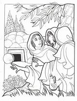 Jesus Bible Resurrection Kids Coloring Sunday Visit Games School Story Pages Activities sketch template