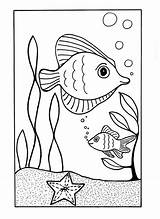 Ocean Sea Coloring Pages Under Easy Templates Template sketch template