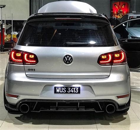 Golf Mk6 Gti Rear Diffuser Revozport Carbon Rexsupersport