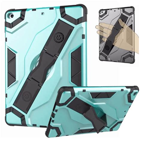 heave duty shockproof full body hybrid protective kids armor case cover  apple ipad air