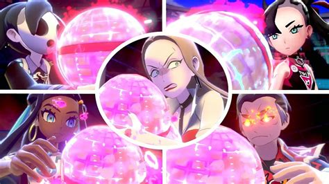 Pokémon Sword And Shield All Characters Dynamax Animations