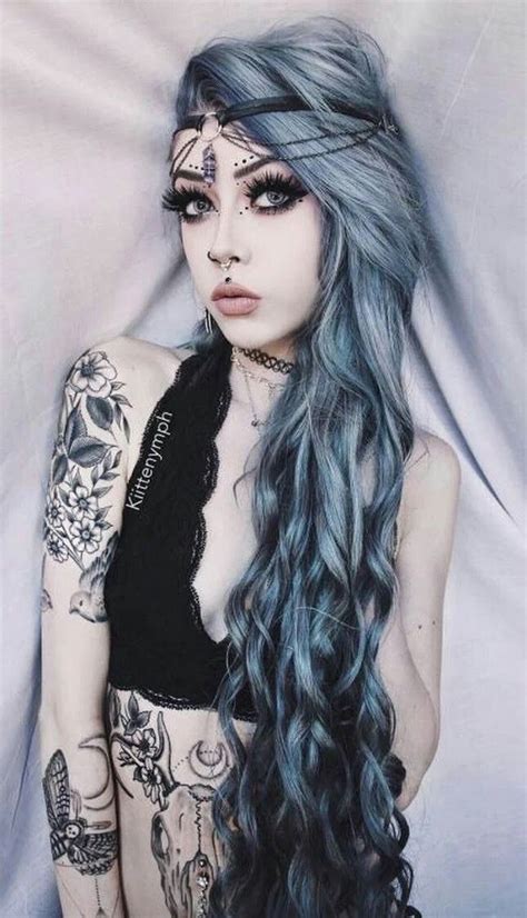 Pin By Kodijo Stamm On Hair Hair Styles Goth Beauty