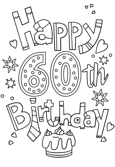 birthday coloring pages cards  printbirthdaycards