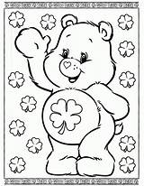 Coloring Bear Care Pages Bears Printable Teddy Luck Good Lucky Picnic Print Baby Kids Colouring Sheets Color Ages Book Malvorlagen sketch template