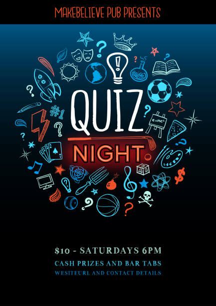 quiz night poster template