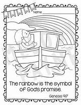 Coloring Bible Noah Pages Preschool Kids Sheets Promises God Keeps His Sunday School Verses Set Characters Handwriting Practice Teacherspayteachers Lessons sketch template