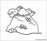 Coloring Pages Mountain Snowy Goat Mountains Torah Landscape Skull Tots Bet Alef Scenery Drawing Getcolorings Silhouette Range Color Getdrawings Top sketch template