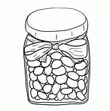 Jelly Coloring Bean Beans Printable Getcolorings Pages Color Getdrawings выбрать доску sketch template